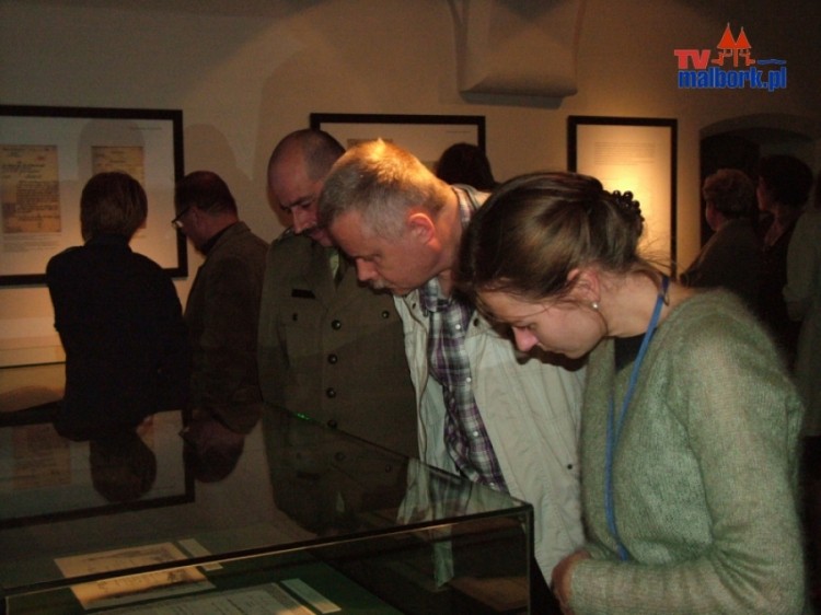 Fotorelacja z otwarcia wystawy na zamku w Malborku 24.09.2012