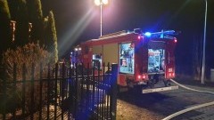 Malbork: Pożar drewna na ulicy Miłej