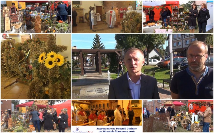 Nowy Dwór Gd. Zaproszenie na Dożynki Gminne 10 Września Marynowy 2016 - 10.09.2016