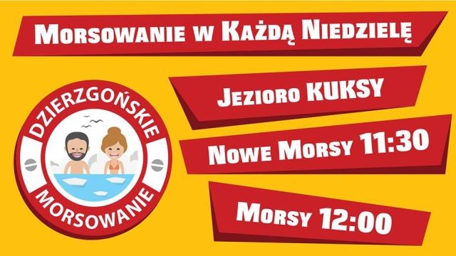 Zapraszamy na dzierzgońskie Morsowanie! - 15.10.2017