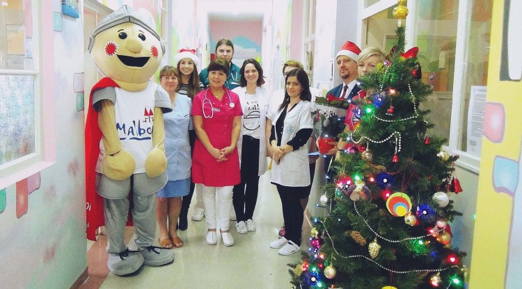 Burmistrz Miasta Malborka odwiedził pacjentów oddziału dziecięcego&#8230;