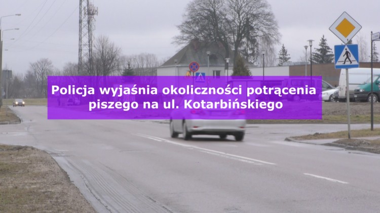 Pieszy trafił do szpitala po potrąceniu na Kotarbińskiego w Malborku.&#8230;